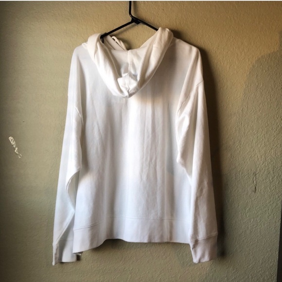 New Women’s Sweatshirt Levi’s White Pullover Hoodie Sweatshirt Women’s Size 3X - Picture 10 of 13